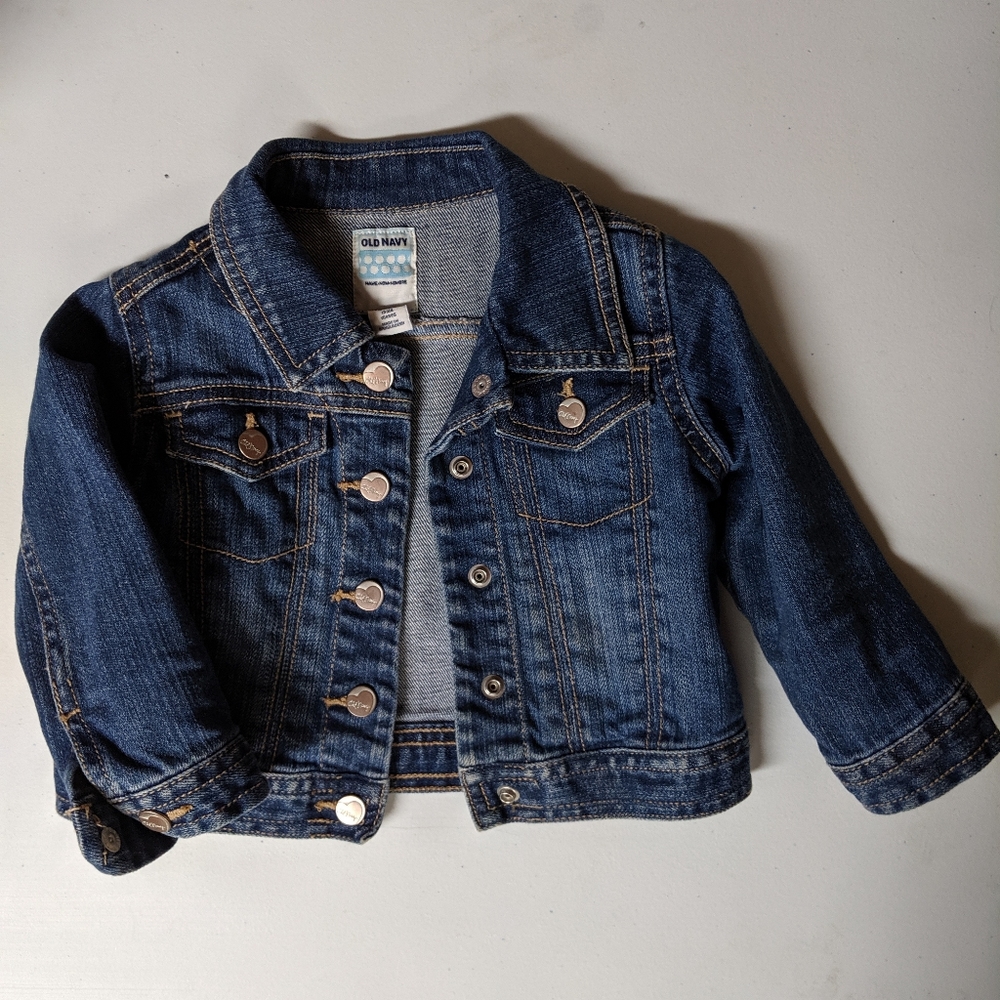 Old Navy girls size 12-18 month Jean jacket